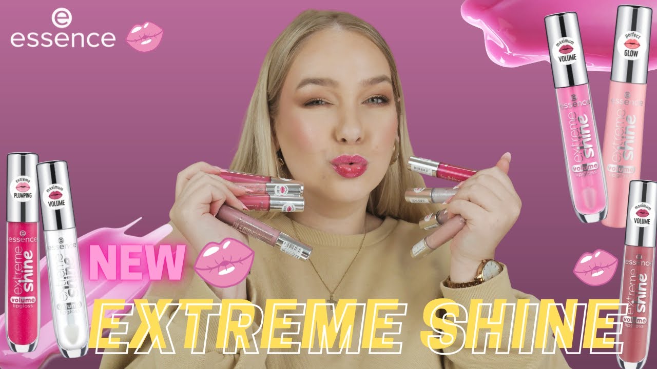Watch video NEW essence EXTREME Shine Volume Lipgloss! ✨| All 15 Shades Swatched 💋| Cosmetix Now NEW essence EXTREME Shine Volume Lipgloss! ✨| All 15 Shades Swatched 💋| Cosmetix