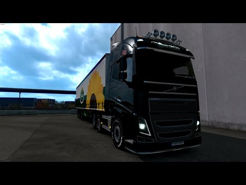 Euro Truck Simulator 2  - Volvo FH16 750 - Helsinki (FI) to Saint Petersburg (RU)