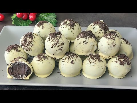 Only 3 ingredients! Easy treats for your family🎄, No cooking and melt in your mouth.