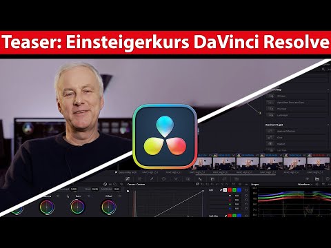 Einsteiger-Seminar: Videoschnitt mit Blackmagic DaVinci Resolve