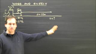 Physics Lesson: Kinetic Energy and Work, Conservation Part 3 Help Lesson