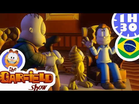 🏠 Cada um na sua casa🏠- Compilação de episódios do Garfield