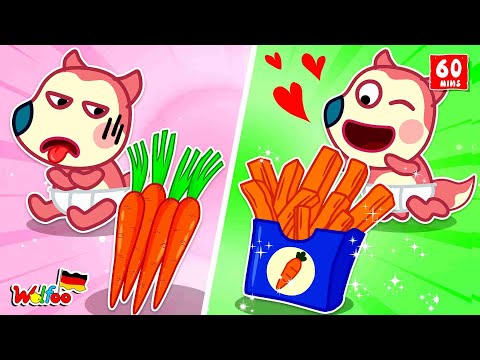 Wolfoo Geschichte 🐺 Ja, ja, bleib gesund für Baby Jenny - Wolfoo und die besten Lifehacks für Eltern