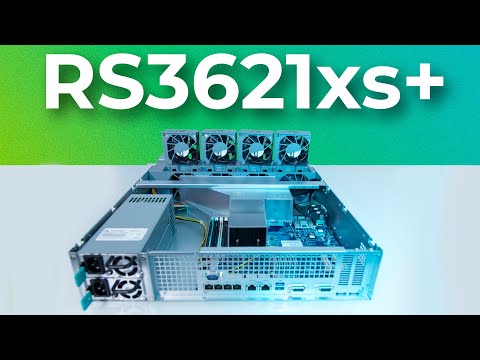 Servidor NAS de hasta 36 bahías - Synology RS3621xs+