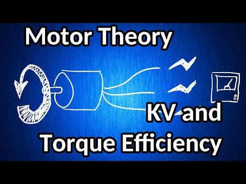 Brushless motor theory 01 - KV and torque efficiency