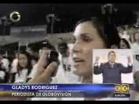Protesta por cierre de RCTV en Venezuela. Sabotean concierto de Luis Miguel