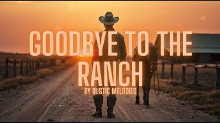 Goodbye to the Ranch | A Slow Country Music For Relaxing | Cowboy Songs With Fingerstyle Melody