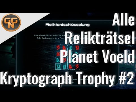 Mass Effect Andromeda Guide: Kryptograph #2 - Planet Voeld - Alle Relikt Rätsel gelöst