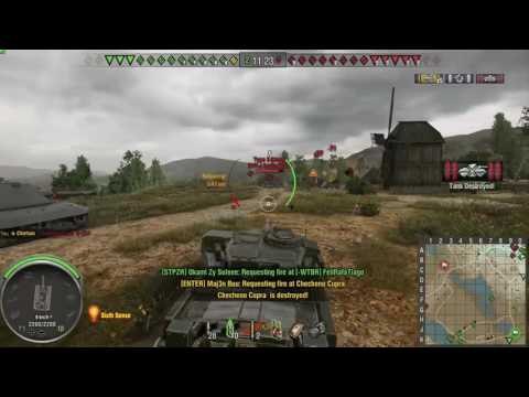 World of Tanks Console Chieftain - 7 kills 8,700 Damage (zero damage received)