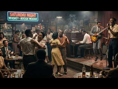 Saturday Night Whiskey | Upbeat Boogie Woogie & Rock n Roll (Party Blues) 🥃🎹