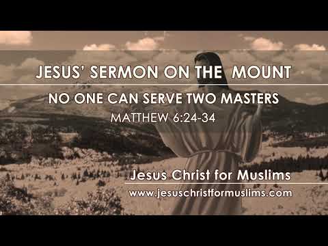 No one can serve two masters | Jesus´ sermon on the mount