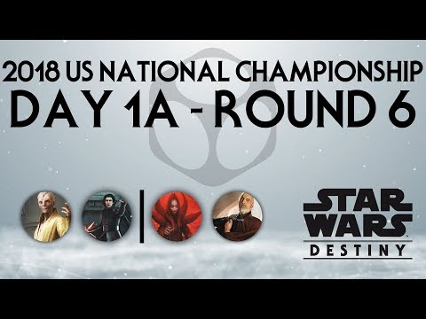 Star Wars: Destiny US National Championship | Day 1A - Round 6