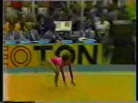 Maiko Morio - 1983 Worlds AA - Floor Exercise
