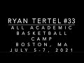 Ryan Tertel 2022 All Academic Camp Boston July 2021