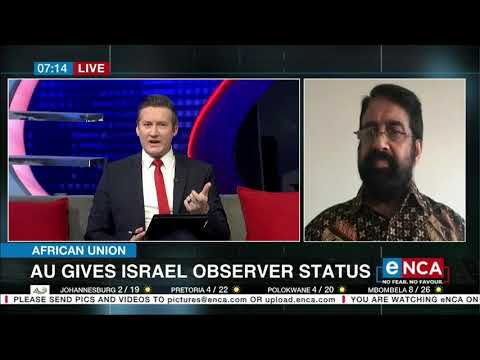 Discussion SA slams AU decision on Israel