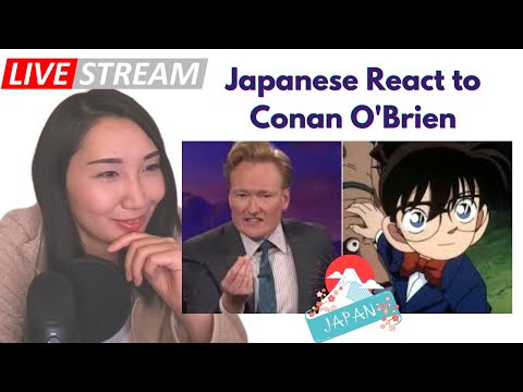 Japanese React to Conan O'Brien in Japanese