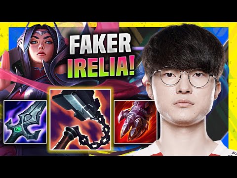 FAKER IS SO GOOD WITH IRELIA! - T1 Faker Plays Irelia Mid vs Zoe! | Season 11