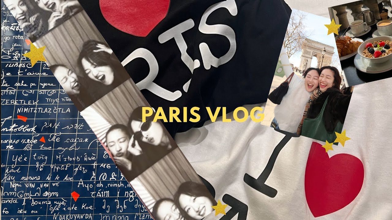 【Vlog】姉妹で行くPARIS旅🇫🇷 社会人になってからの初ヨーロッパ！