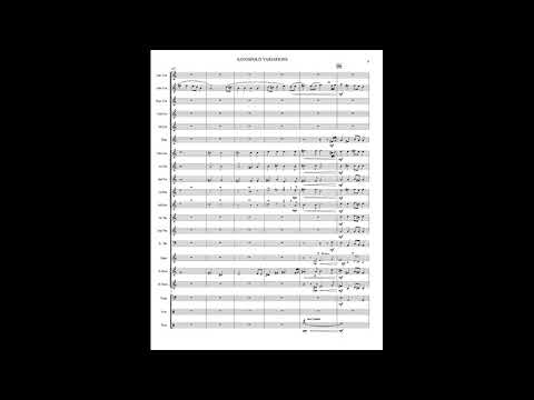 KINGSFOLD VARIATIONS for British Brass Band