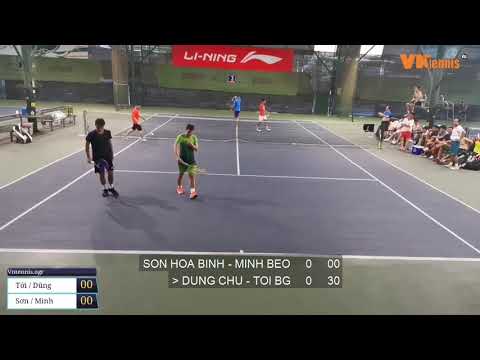 Dung Chu - Toi Bg 810 🆚 Son Hoa Binh - Minh Beo 820 🎾 Vntennis - Double - Vt6