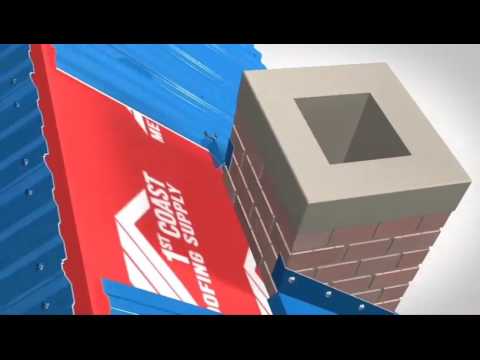 Chimney Flashing Installation – 1st Coast Metal Roofing Supply