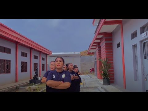 LKBB (Lomba Keterampilan Baris Berbaris) Kreasi WBP Lapas Perempuan Kelas III Manokwari