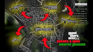 All Secret And Rare Weapon Locations in GTA 5 Story Mode (PS5,PS4,PS3,PC,XBOX)
