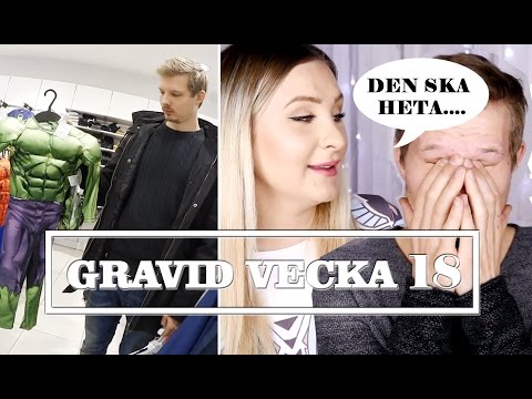 HAN KÖPER BEBISKLÄDER... | Gravid vecka 18