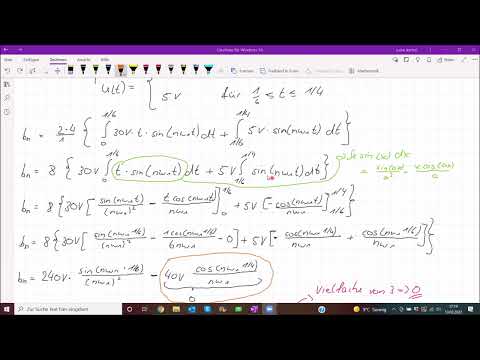 Fourier Koeffizienten mit Hilfe von Symmetrieeigenschaften einfach berechnen | Fourierreihe