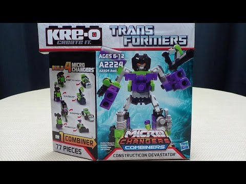 Kre-O Micro Changers Combiners DEVASTATOR: EmGo Builds Stuff