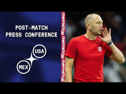 POST-MATCH PRESS CONFERENCE: Gregg Berhalter | USMNT vs. Mexico | March 24, 2022