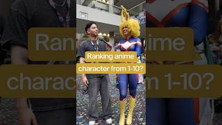 Ranking anime characters from 🗑️ to ⛽️!? #anime #mha #allmight #jjk #shonen