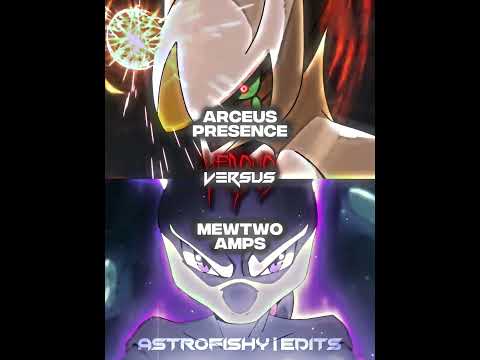 Mewtwo VS Arceus | Legendary Pokemon Battle #shorts #pokemon #mewtwo #arceus #whoisstrongest