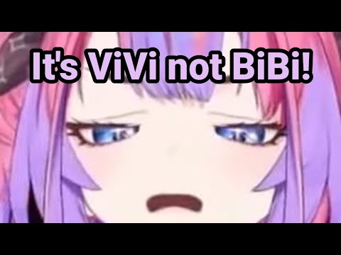 It's ViVi! Not BiBi!