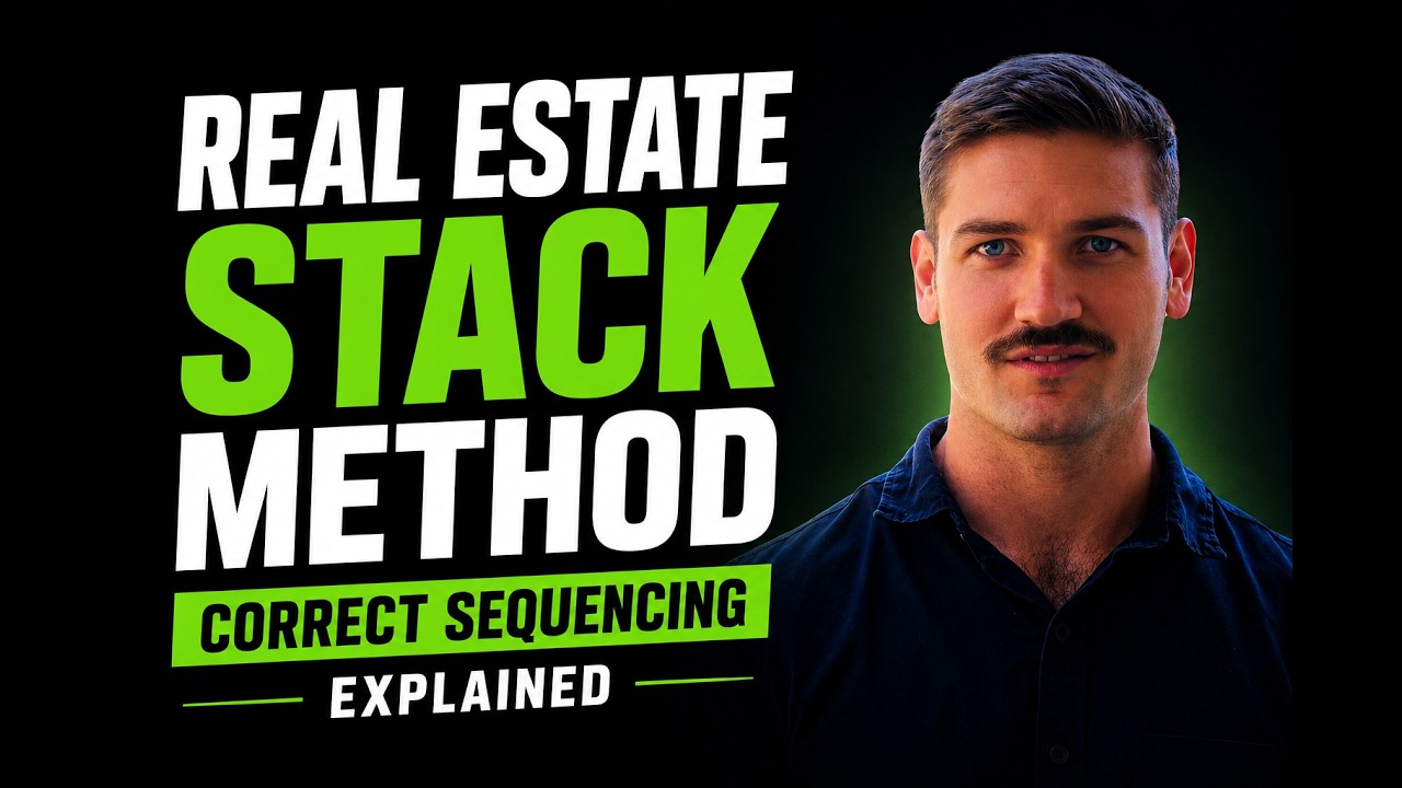 Real Estate Stack Method Explained: Correct Sequencing for $0 Down Deals