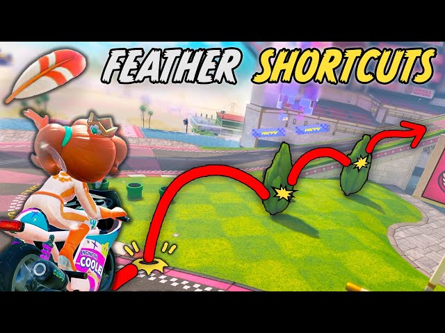 FEATHER SHORTCUTS for EVERY TRACK in Mario Kart World! SDDEFAULT Thumbnail