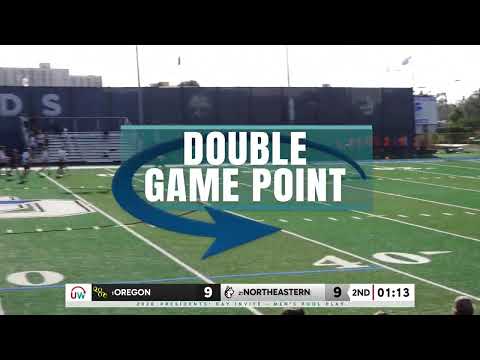 Double Game Point: Oregon vs. Northeastern
