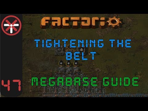 Factorio: Tightening The Belt: Megabase Guide EP47 - MODULE BASE/OUTPOST| Tutorial Gameplay Series