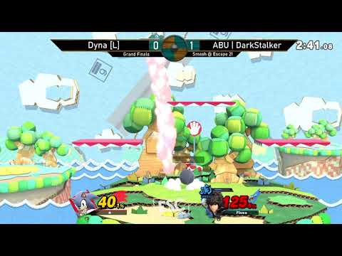 DarkStalker vs Dyna | Grand Final | Smash Ultimate @ Escape Bar Stratford 22