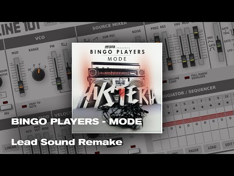 Bingo Players - Mode (Lead Sound Remake) with TAL Bassline 101