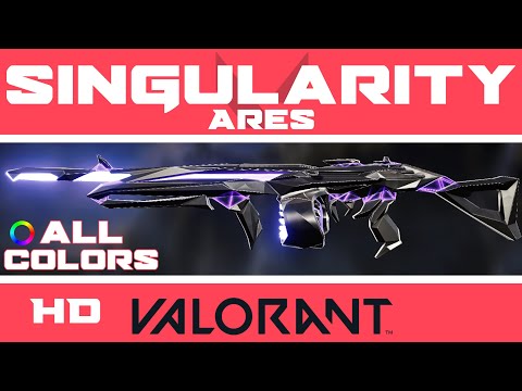 Singularity Ares VALORANT Skin | ALL COLORS IN-GAME | Skins Showcase