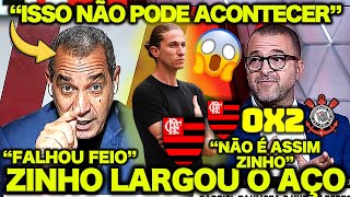 ZINHO LARGOU O AÇO no DEBATE sobre o FLAMENGO e ZÉ ELIAS REBATEU ! "MULTA NO CARRASCAL !"