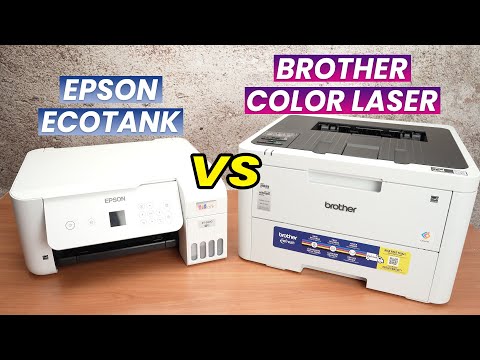 Epson EcoTank VS Brother Color Laser Printer : Which One Should You Choose?
