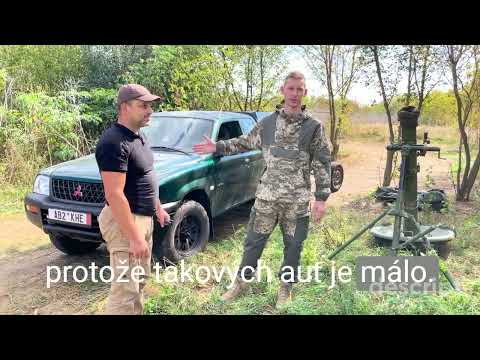 Offroad Pickup pro dovoz dělostřelecké munice, oblast Časiv Jar