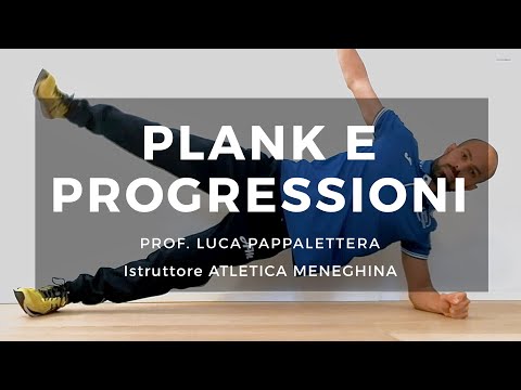 Plank e progressioni - Luca Pappalettera - Atletica Meneghina