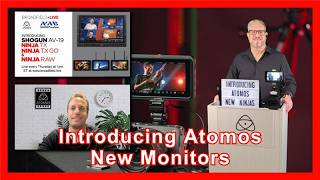 Atomos New Releases Explained: Ninja TX, TX GO, Ninja RAW, and Shogun AV-19