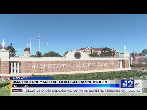 USM, fraternity sued after former student injured in alleged hazing incident
