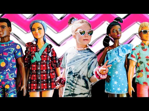 Stella is a Fashionista!!! (Feat. Barbie Fashionistas Dolls)