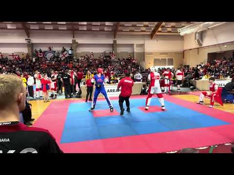 Anto Caputo WKC Worlds 15/17 years -80kg Points Quarter Final