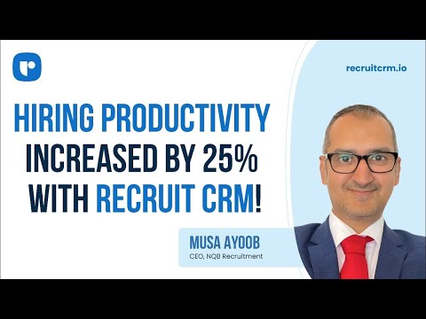 Recruit CRM supercharges NQB Recruitment Solutions: 25% productivity boost